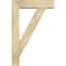 Ekena Millwork Traditional Block Rough Sawn Bracket w/ Offset Brace, Douglas Fir, 6"W x 22"D x 34"H BKT0604X22X34TRA05RDF - alternate 3